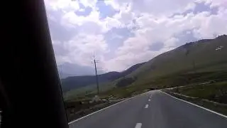 Горная Ингушетия #3 | дорога в Таргим, виден Кавказск хребет
