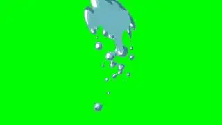 Water Effect Green Screen with Sound