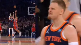 MOST INSANE ENDING Donte DiVincenzo hits game winner vs 76ers after Brunson 3 😱