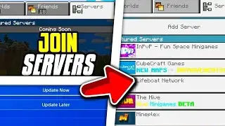 Minecraft Bedrock PS4, Nintendo And XBox How To Join Servers And Add Servers