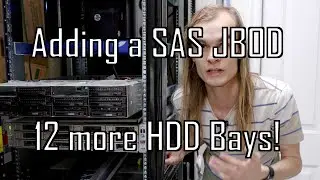 Expanding my server's storage with a SAS JBOD