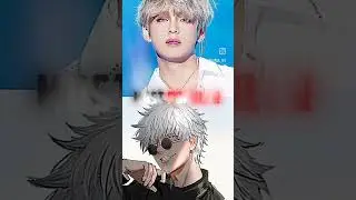 Gojo and V✨💖 #shorts #viral #anime #kpop_