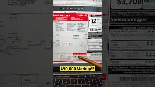 $90,000 dealer markup on a 2023 Ford Raptor R 
