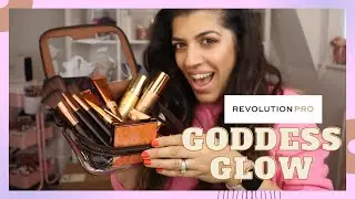 REVOLUTION PRO GODDESS GLOW COLLECTION REVIEW | BEAUTY AND THE KIDS
