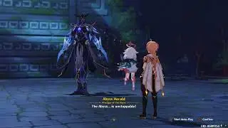 [Story] Meeting the Abyss Herald for the first time | Genshin Impact