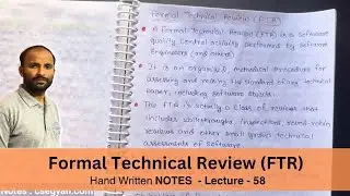 Formal Technical Review (FTR) - Software Engineering | Lecture 58