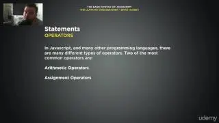 003 Basic Syntax of Javascript and many other programming languages