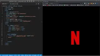 ASMR Programming - Creating a Animated Netflix Logo with sound Using HTML and CSS - No Talking