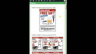 Harbor Freight Free Item Coupon! No Purchase Required, This Weekend Only