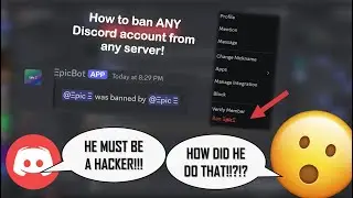How to BAN ANY USER from ANY SERVER on Discord and how to stop it