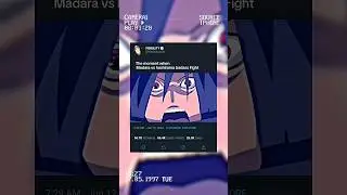 madara vs hashirama badass Fight 