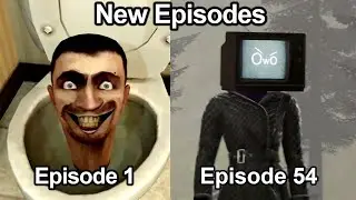 Skibidi Toilet 1 - 54 All Episodes: Camera Woman Helps (Episode 54)