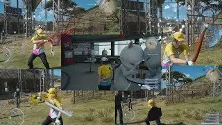 Final Fantasy XV Windows Edition MODs: Moogle, Kingdom Key, Monado, Hylian Shield & Leviathan Axe