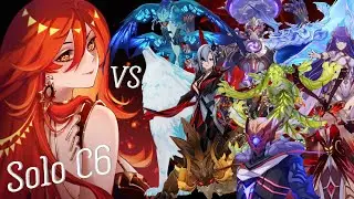 Solo C6 Mavuika VS every Weekly Boss (no food/healing)