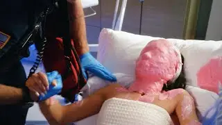 She couldn't breathe! 