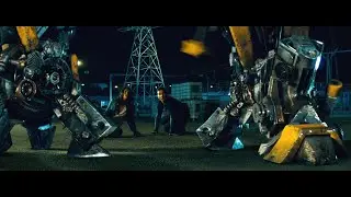 Трансформеры (2007) Автобот Бамблби против Десептикона Баррикейда / Коп