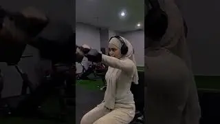 Viral Di TOKTOK Ukhti Cantik gym #viraltiktok #trending #fypyoutube #ukhti #hijabstyle #fitness #gym