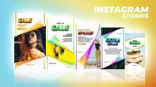 Instagram Stories Pack 55 After Effects Templates