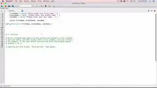 8.1. (Part 1) Initials - Python