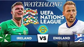 Republic of Ireland v England NATIONS LEAGUE LIVE WATCHALONG JSY TALKS FOOTBALL