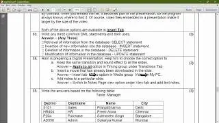 10th IT 402 IMPORTANT QUESTION | CBSE LATEST | QUESTION PAPER
