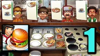 Cooking Fever Gameplay / Walkthrough (iOS, Android) Part 1