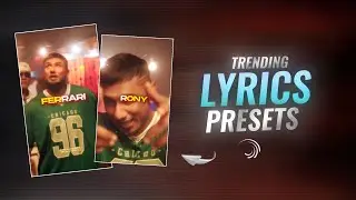 Hip Hop Lyrics Animation Presets💨🔥 | Kuley Kuley Lyrics Presets \ - Free XML PRESET | Alight motion 