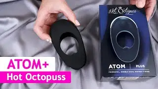 HOT OCTOPUSS: ATOM PLUS - ерекційне віброкільце, 2 мотори