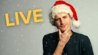 LIVE Christmas Hangout! 🎉 🎄 🎥 TOPICS: Videography, YouTube , Creator Mindset, and YouTube shorts