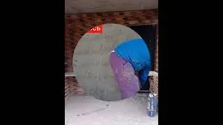 Ещё одно видео, Кирпичная отделка стены,