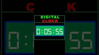 How to Make Digital Clock in Excel | How to Make Clock in Excel 