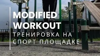Modified workout / тренировка на спортплощадке