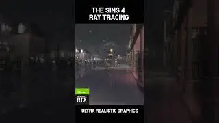 The Sims 4 with Ray Tracing - Ultra Real Graphics | #shorts #fyp #thesims4 #sims4 #sims4cc