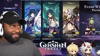 Version 2.7 Reaction Hidden Dreams in the Depths | Genshin Impact