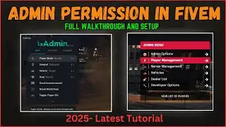 How to Add Admin Permissions in QBCore and TXAdmin | 2025