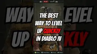 Best Settings to level up quickly in Diablo IV 