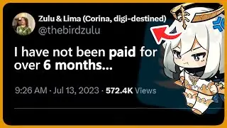 Paimon Eng VA FINALLY SPEAK UP about not getting paid.