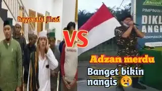 🛑Anggota Banser Adzan merdu || Bikin nangis😢