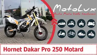 Hornet Dakar Pro 250 Motard мотоцикл відео огляд || Хорнет Дакар Про 250 Мотард мотоцикл видео обзор