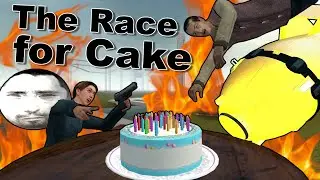 The Race for Cake GMOD - Custom Deathrun Garrys Mod