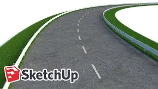 Create a Road with Profile Builder for Sketchup - Tutorial with download LINK