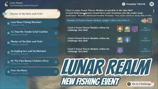 New Fishing Event - Lunar Realm | Genshin Impact