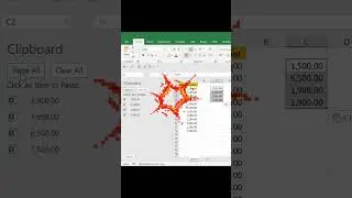 Magic of Clipboard Tool in Excel | Try this Method #viralshort #excel #excelshorts