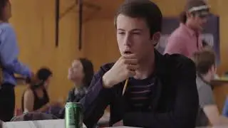 13 Reasons Why / 13 Причин Почему | 1x01 | Клэй и Ханна в столовой
