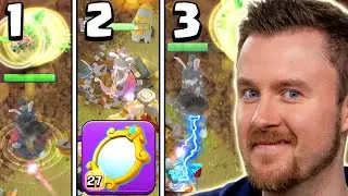 3 QUEEN CHARGES in EINEM ANGRIFF! ZAUBERSPIEGEL macht es MÖGLICH! (Clash of Clans)