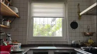 Doppelrollo - DUO  mit AKKUMOTOR  +  Fernbedienung der Rollo - Preishammer des Monats laut Vorrat