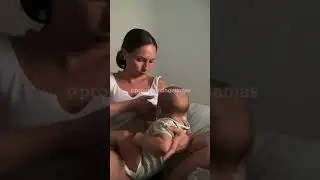 How to latch nursing baby