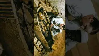 Золотой момент, когда гроб Тутанхамона был обнаружен в Египте в 1925 году.