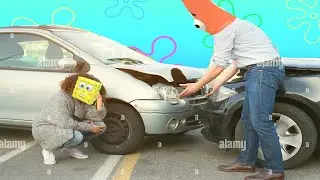 ai sponge car accident compilation (ai sponge)
