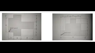 AUTOCAD-drawing basic rectangular figures